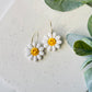 Happy Face Daisy Hoops